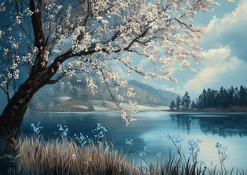 Flowering Tree by Art Whims