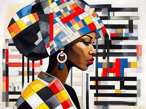 Afro Mondrian