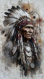 Da Vinci-style Indian by Gelissen Artworks