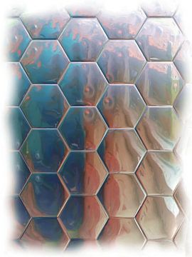Abstract honinggraat van Maurice Dawson