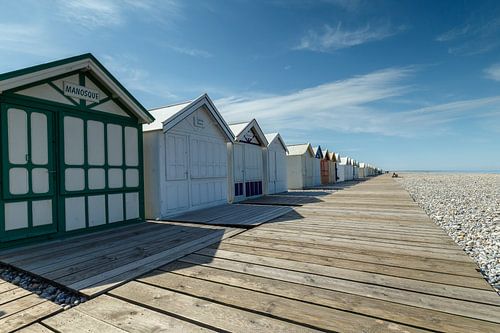 Beach Cabins by Menno Schaefer