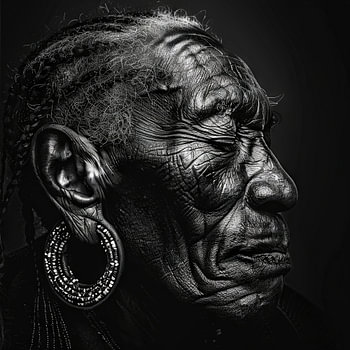 Time-honoured wisdom - Portrait