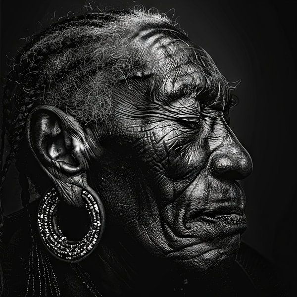 Aloude wijsheid - Portret van Poster Art Shop