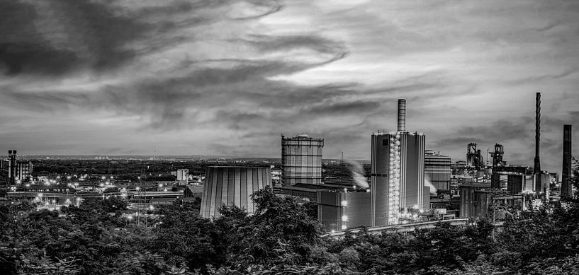Duisburg Montan Ruhrpott Rhine by Johnny Flash