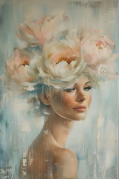 Flowers Woman by But First Framing