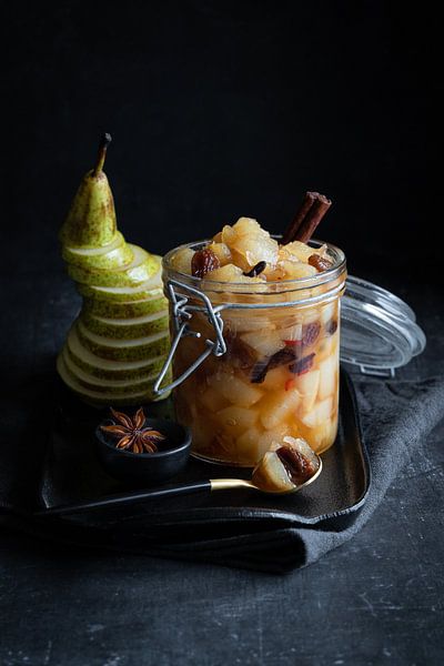 Pear chutney I Food Photography by Lizzy Komen