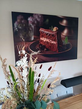 Klantfoto: Chocolade Taart van Maarten Knops
