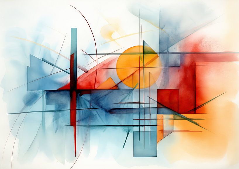 Abstrakte Kunst 244951 von Abstraktes Gemälde