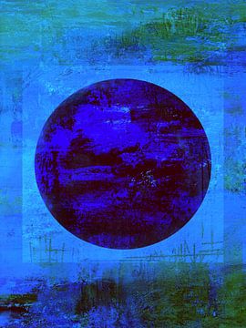 Dream - Circle Blue by Claudia Gründler