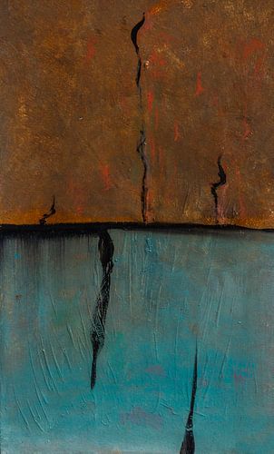 Abstrakter Horizont Komposition #6