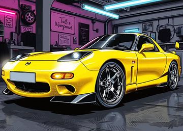 Mazda RX-7 by MIROKKU