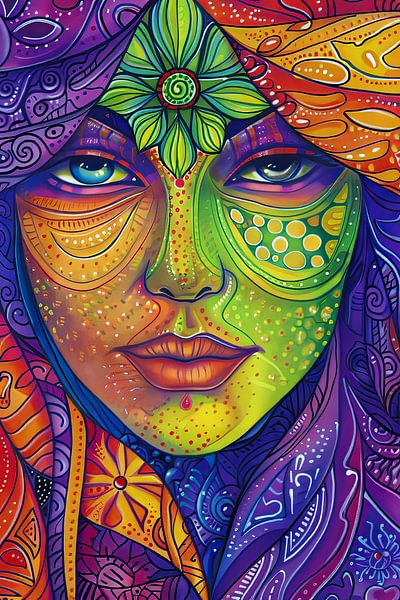 Flowerpower-Fantasie von Egon Zitter