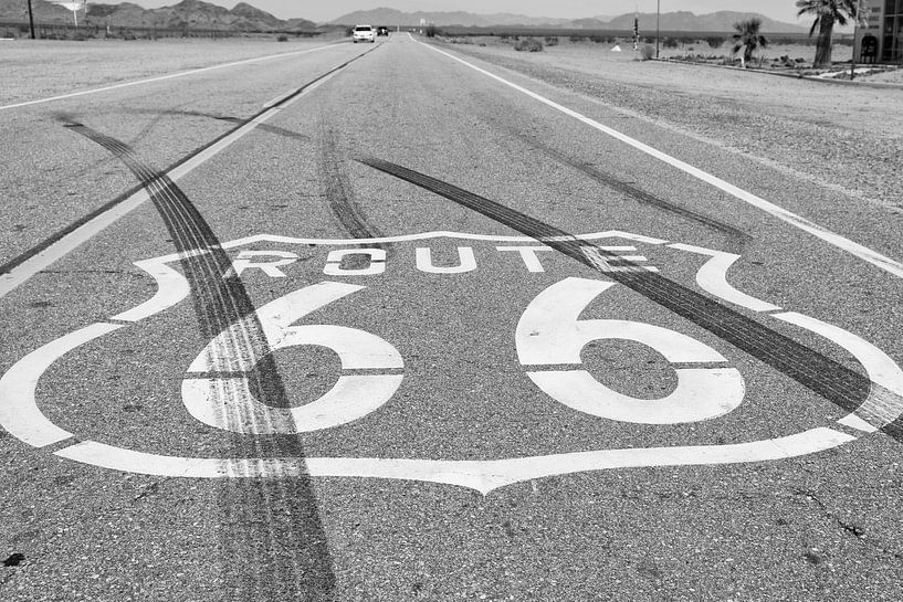 Route 66 van Chicago naar Los Angeles van Loek van de Loo