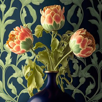 Tulpen-Stillleben von Vlindertuin-Art