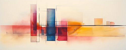 Aquarel Abstrakt 449981