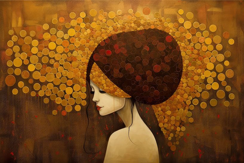 Frau Surrealist 3 von Bert Nijholt