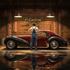 1938 Bugatti 57 C Atlantic in der Classic Garage von Jan Keteleer