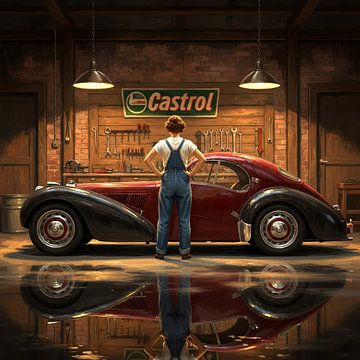 1938 Bugatti 57 C Atlantic dans Classic Garage sur Jan Keteleer