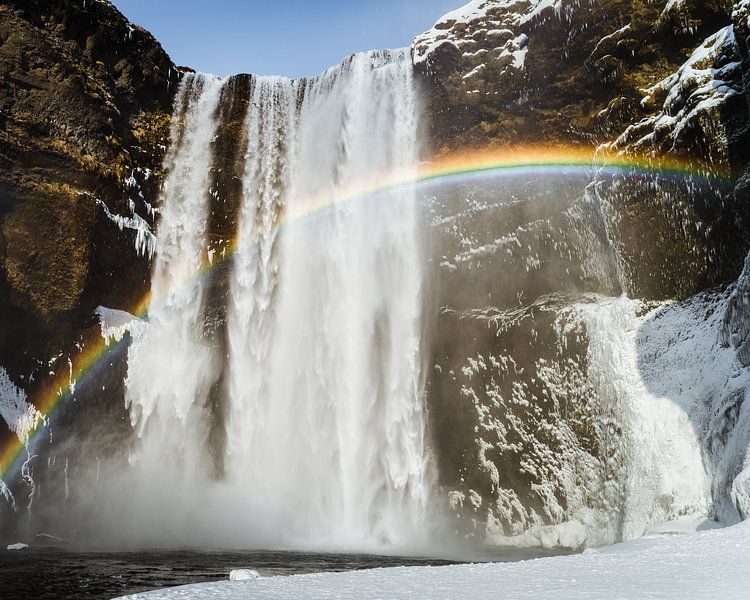 Island, Skógafoss von Sander Spreeuwenberg