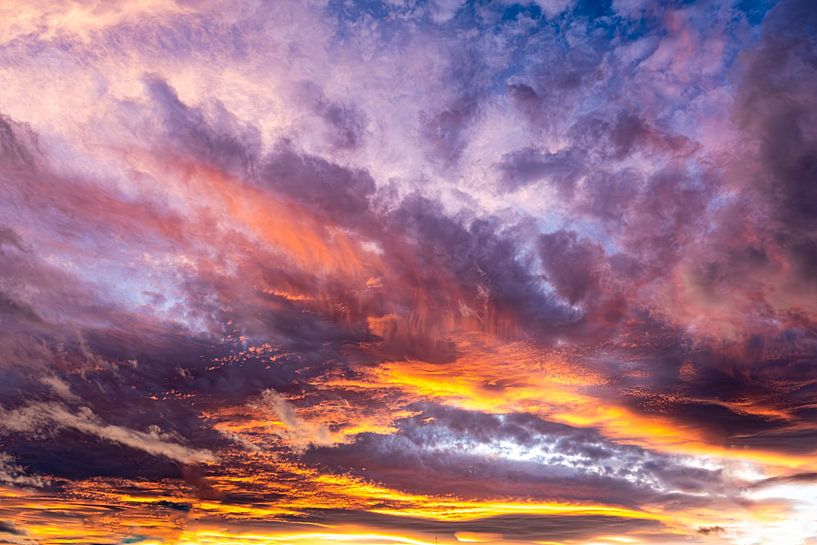 nuages multicolores par Dieter Walther