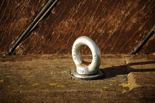 Hijsoog in sluisdeur