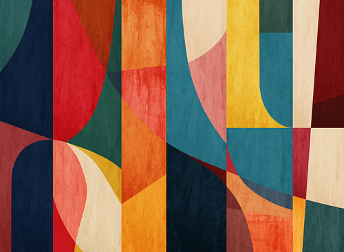 Formes Bauhaus modernes et audacieuses