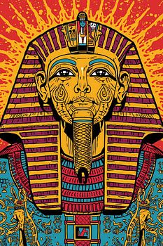 Das innere Geheimnis des Pharaos: Maske, die den ewigen psychischen Konflikt verbirgt