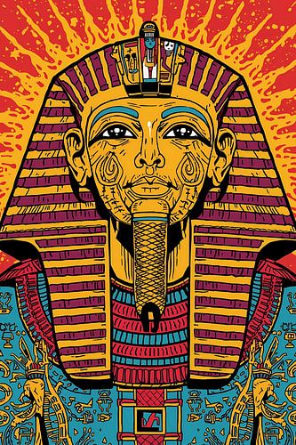 Le secret intérieur du pharaon : le masque qui cache l'éternel conflit psychique