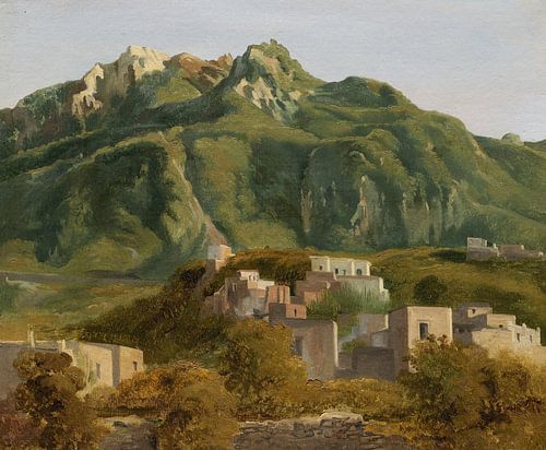 Sébastien Norblin-Village op het eiland Ischia