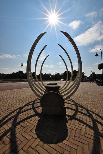 Pont de l'œuvre d'art Ommen