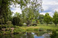Garden of Bouvigne Castle in Breda