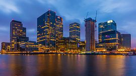 Canary Wharf London von Bert Beckers