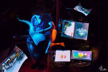 Kunstenaar uit Cambodja