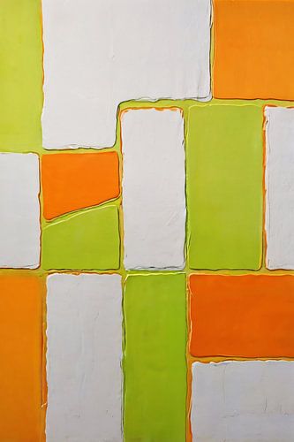 Kleurrijk abstract geometrisch ontwerp