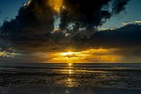 Sunset Wadden Sea