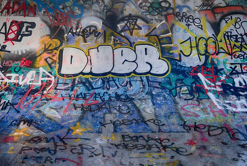 Graffiti Paradise van Peter Bartelings