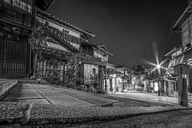 Kyoto at night by Bernard Dacier