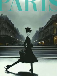 Supermodel in Paris