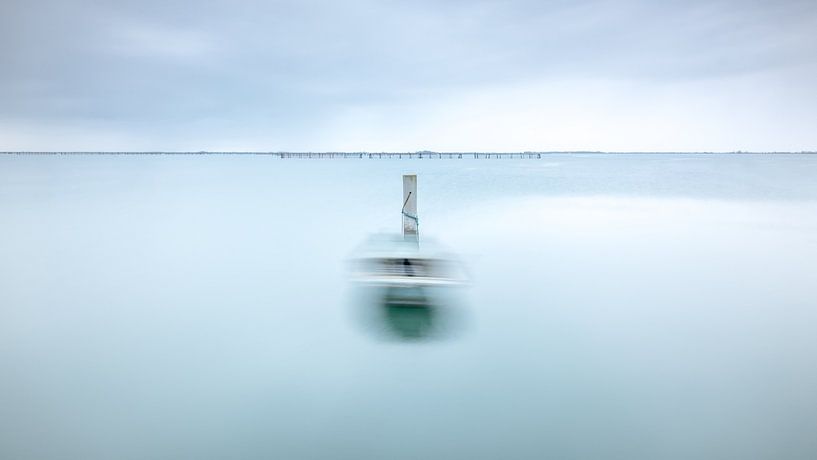 Blue Boat by Marieke Feenstra