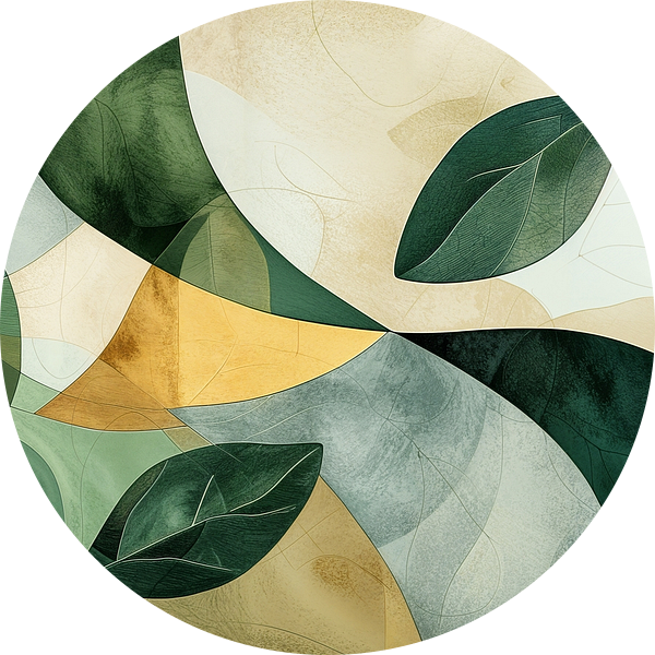 Leaf Whispers van Kunst Kriebels