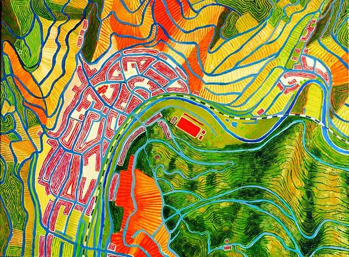 Schönheit des Ahrtals, vor der Flut von Matthias Bertram