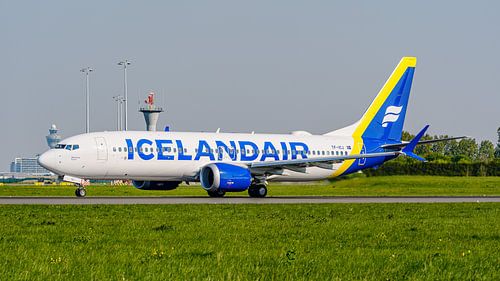 Passagierflugzeug vom Typ Boeing 737 MAX 8 der Icelandair. von Jaap van den Berg