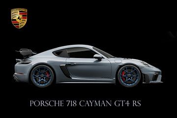 Porsche 718 Cayman GT4 RS sur Gert Hilbink