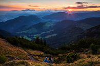 Tirol Alpen van Frank Peters thumbnail