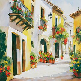 Dreamy Sunny 1.0 Painting by ComfortQ