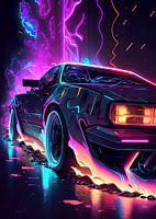 Cyberpunk Car: Lumina Drive