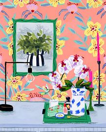 Funky Wallpaper by Sarah Gesek