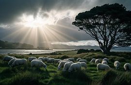 Wandern an Neuseelands Küste