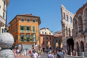 Verona - Piazza Brà and Arena by t.ART