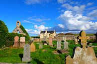 Schotland, graveyard bij Faraid Head (Durness) van Marian Klerx thumbnail